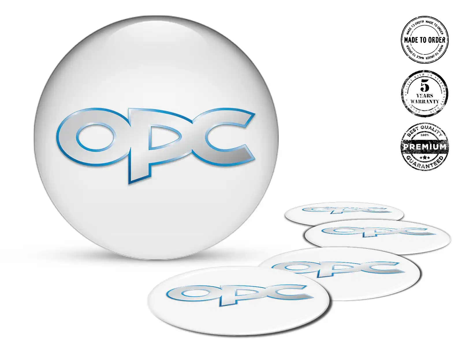 Opel Pegatinas de Cúpula Estilo Emblemas de Aro de Lujo